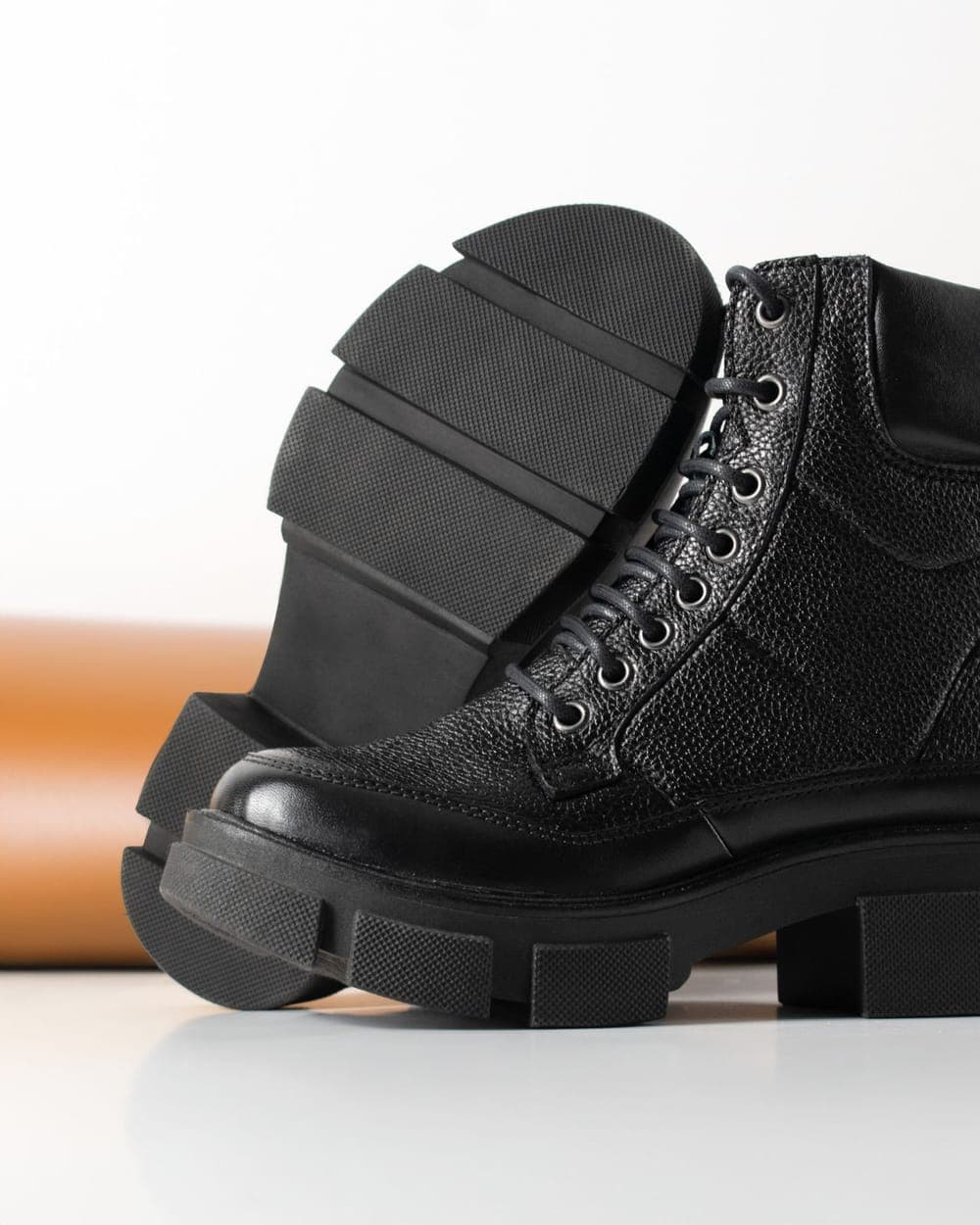 A pair of winter boots